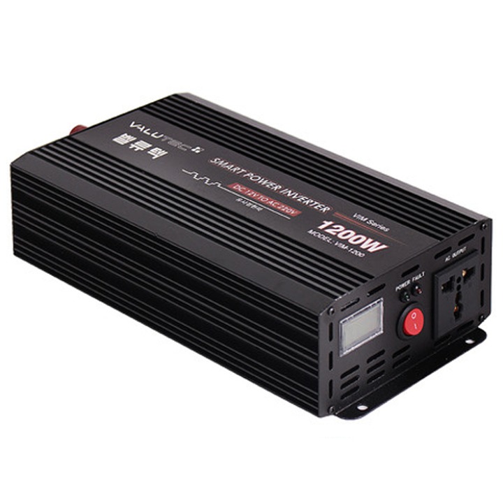 벨류텍 인버터 VIM-1200 유사정현파  인버터 1200W (와트급) DC12볼트