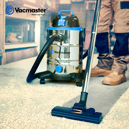 백마스터 Vacmaster 건습식 진공청소기 싱크로30 VQ1530SFDC 연동형 청소기 업소용 산업용 30리터 청소기