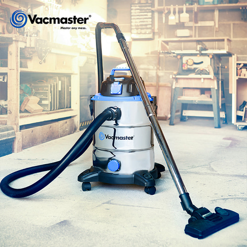 백마스터 Vacmaster 건습식 진공청소기 싱크로30 VQ1530SFDC 연동형 청소기 업소용 산업용 30리터 청소기